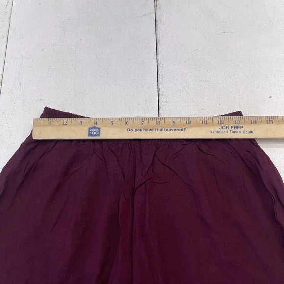 Chic Boutique Studio Kurta Pants Set Womens L Purple Floral Embroidered 2 Piece - Picture 10 of 13